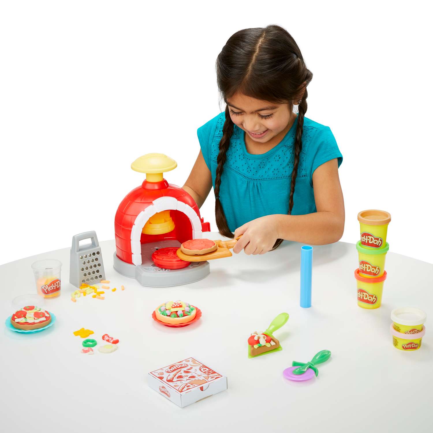 Пластилин Play-Doh Мини Пицца - фото 6