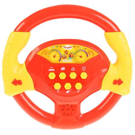 Игрушка УМка Музыкальный руль Три кота 297369