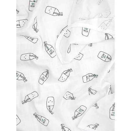 Пелёнка Mjolk Молоко/White