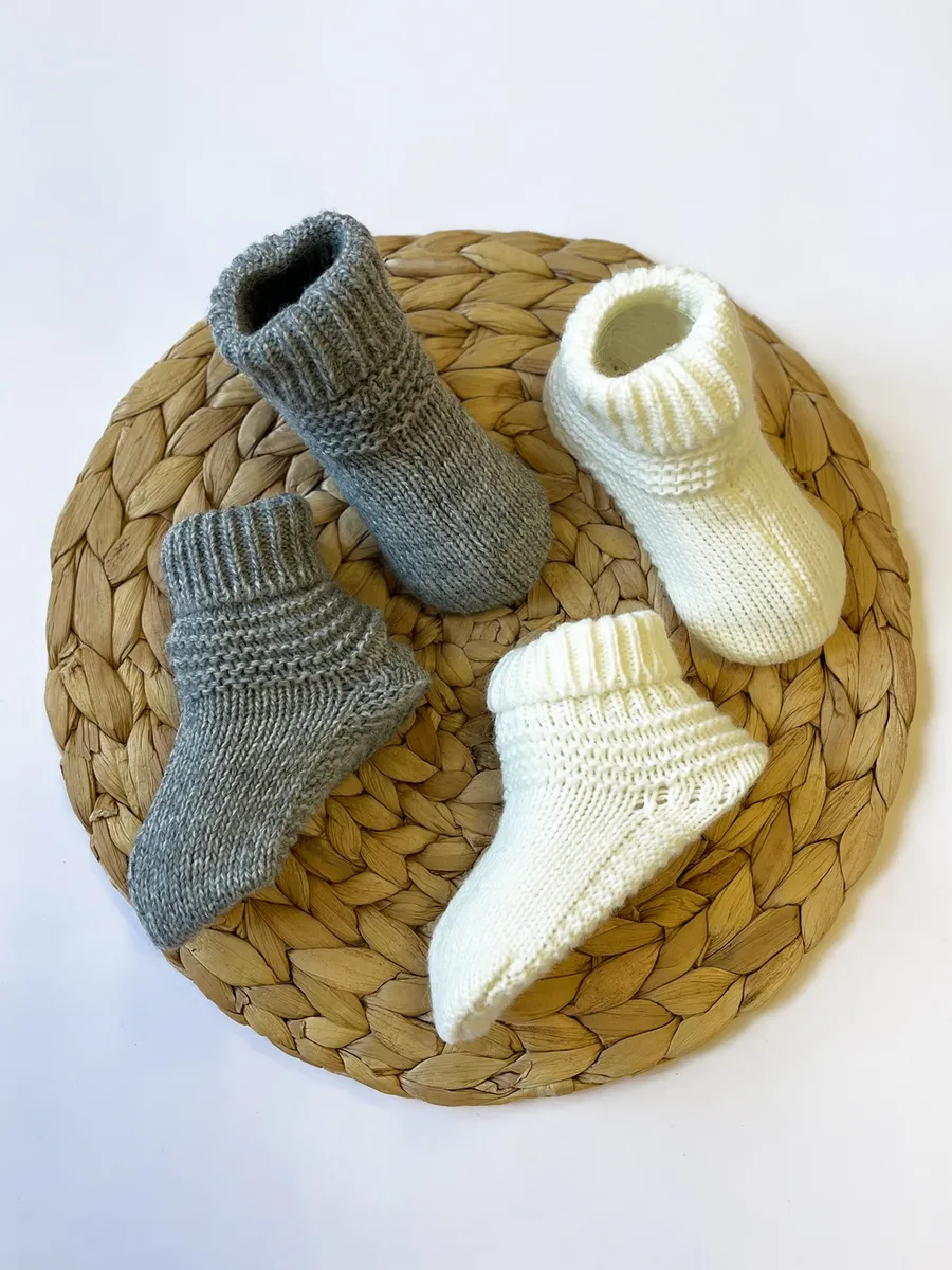 Пинетки 2 пары Совенок Дона В77-650/1-5 - фото 1