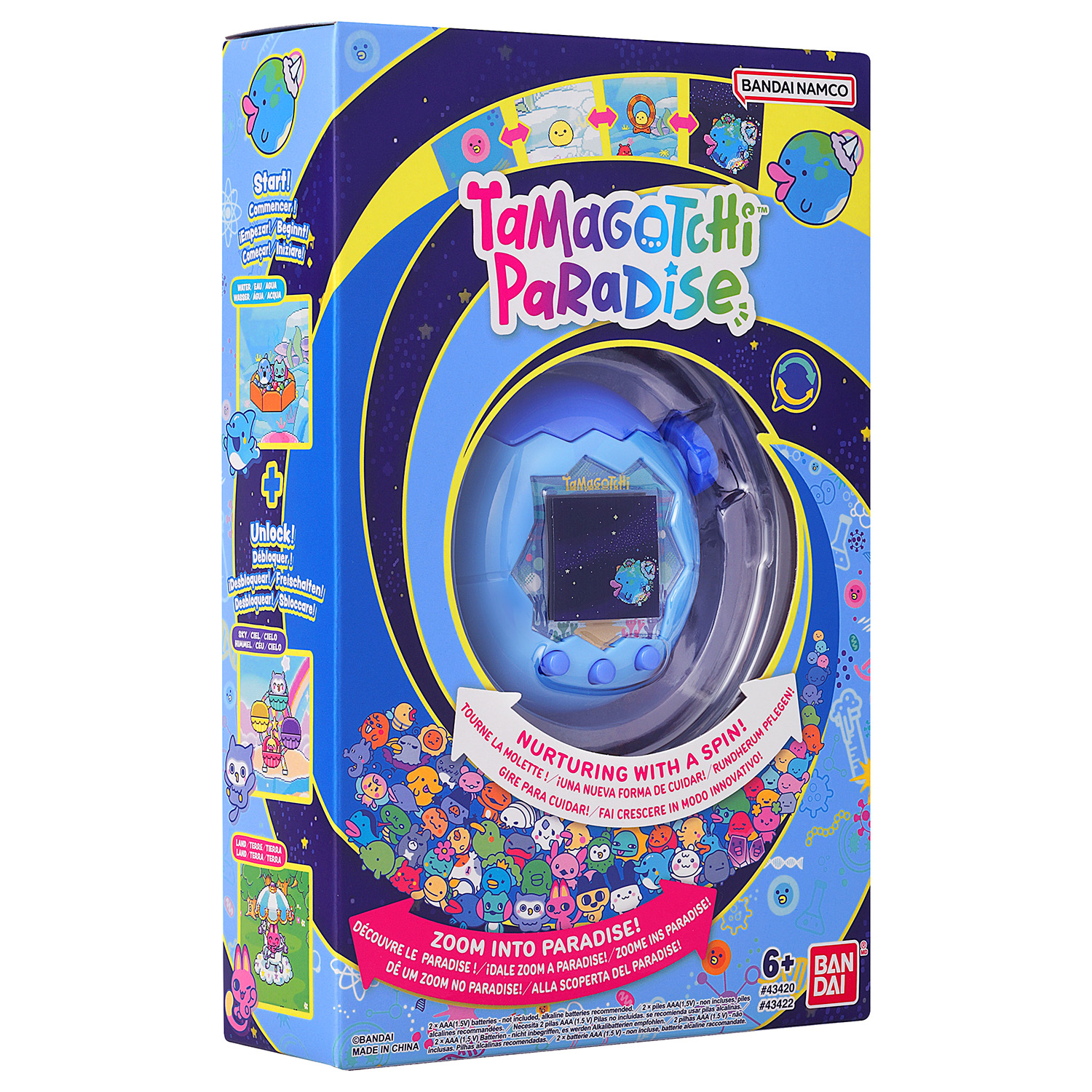 Электронная игра Tamagotchi Парадайз Уотэр - фото 2