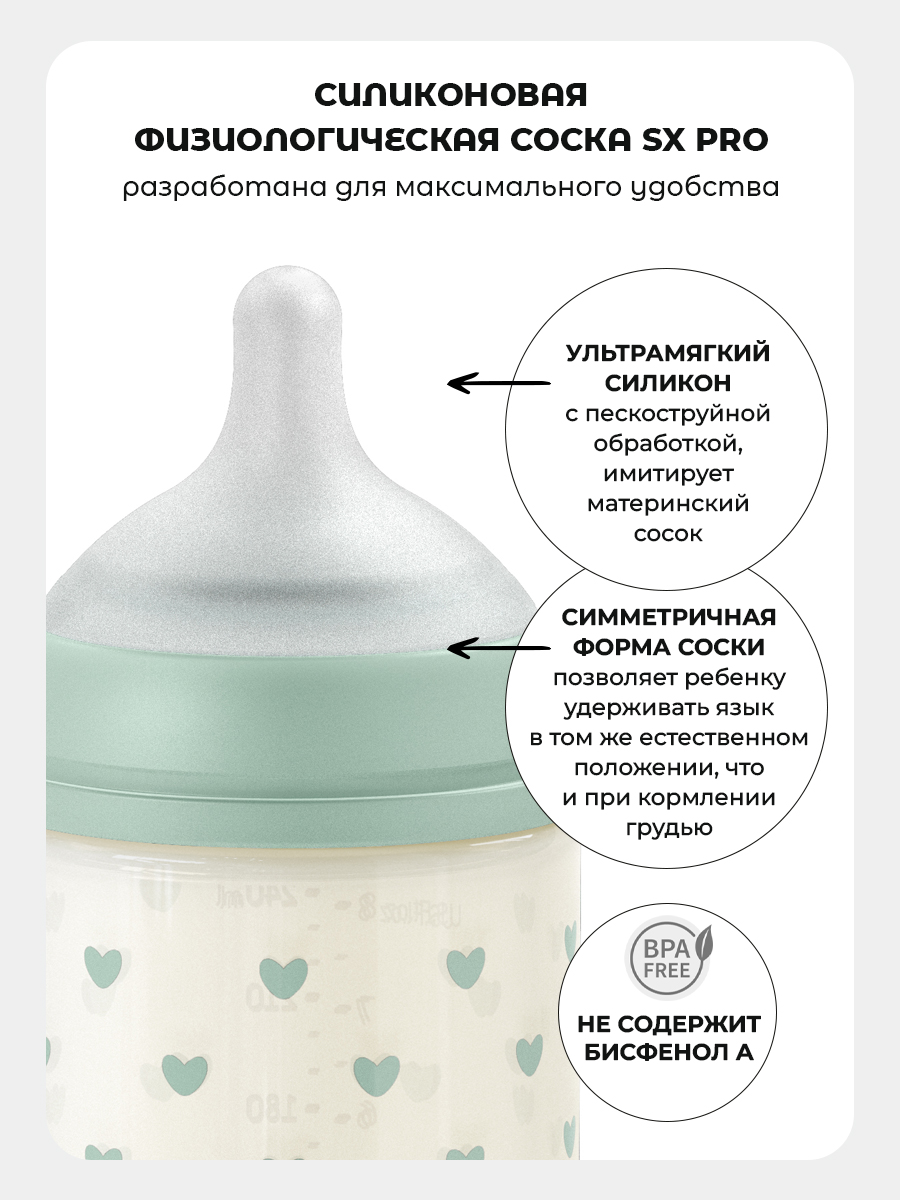 Бутылочка Suavinex 240 мл 1 шт. - фото 3