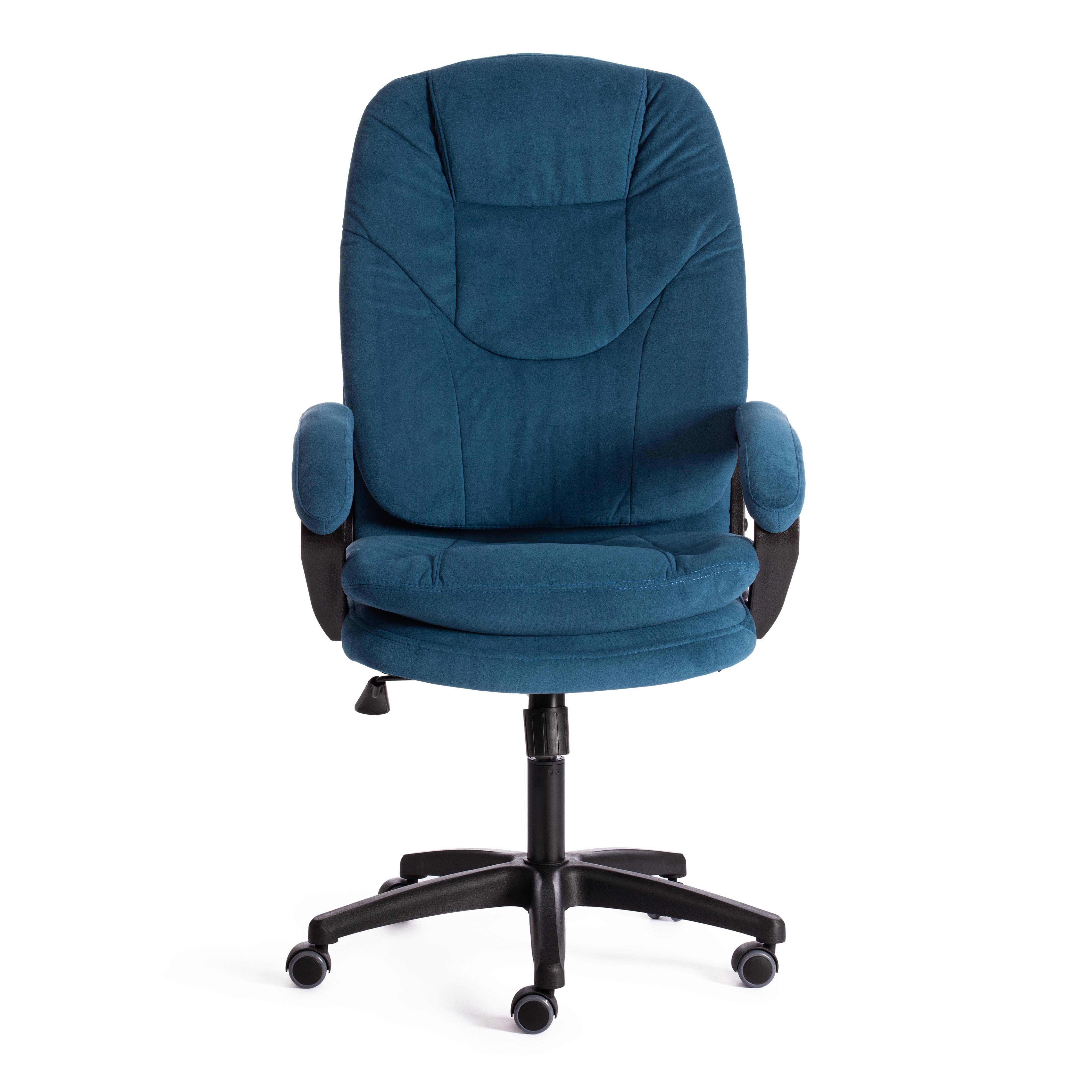 Компьютерное кресло TETCHAIR Комфорт Лт флок синий - фото 7