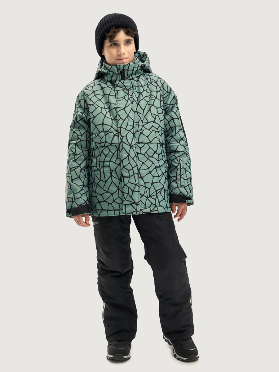 Костюм NIKASTYLE 7з2925 полынь/черный - фото 3