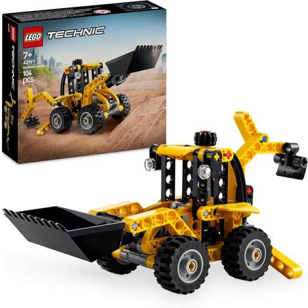 Конструктор LEGO Technic Экскаватор-погрузчик блочный
