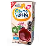Кисель ФрутоНяня из чёрной смородины 0,2 л с 12 месяцев