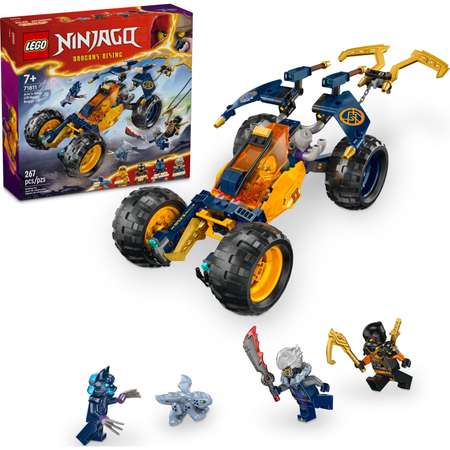 Конструктор LEGO NINJAGO Внедорожный багги Арина Ниндзя блочный