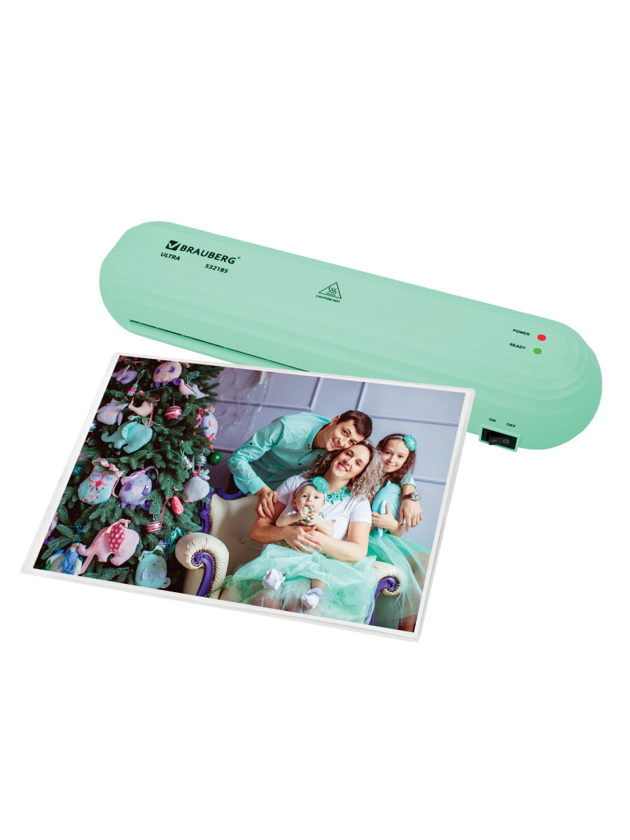 Ламинатор бумаги Brauberg для офиса и дома A4 60-150 мкм 30 см/мин - фото 4