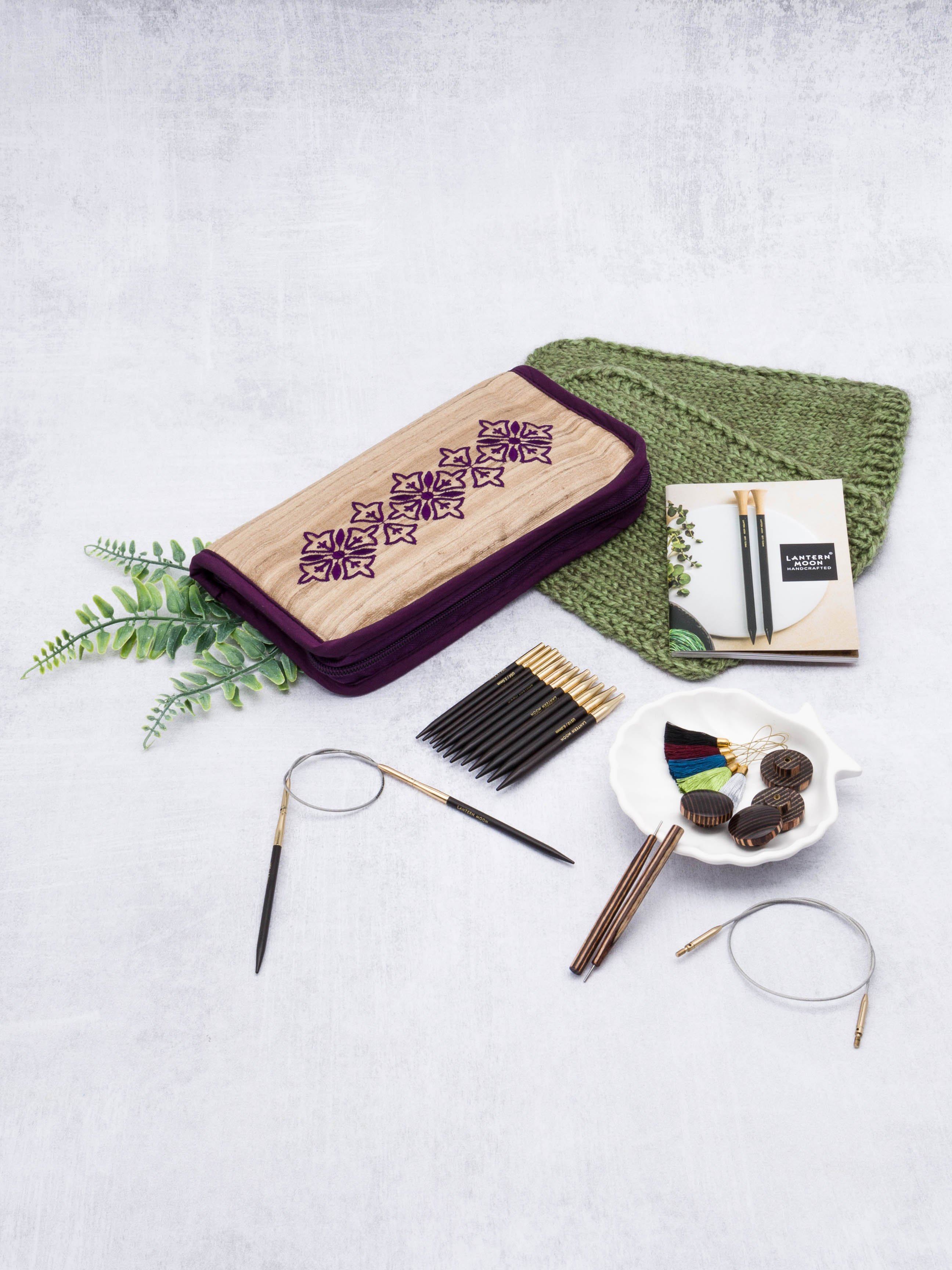 Спицы для вязания KnitPro съемные d 3-6 мм 10 см 7 пар - фото 7