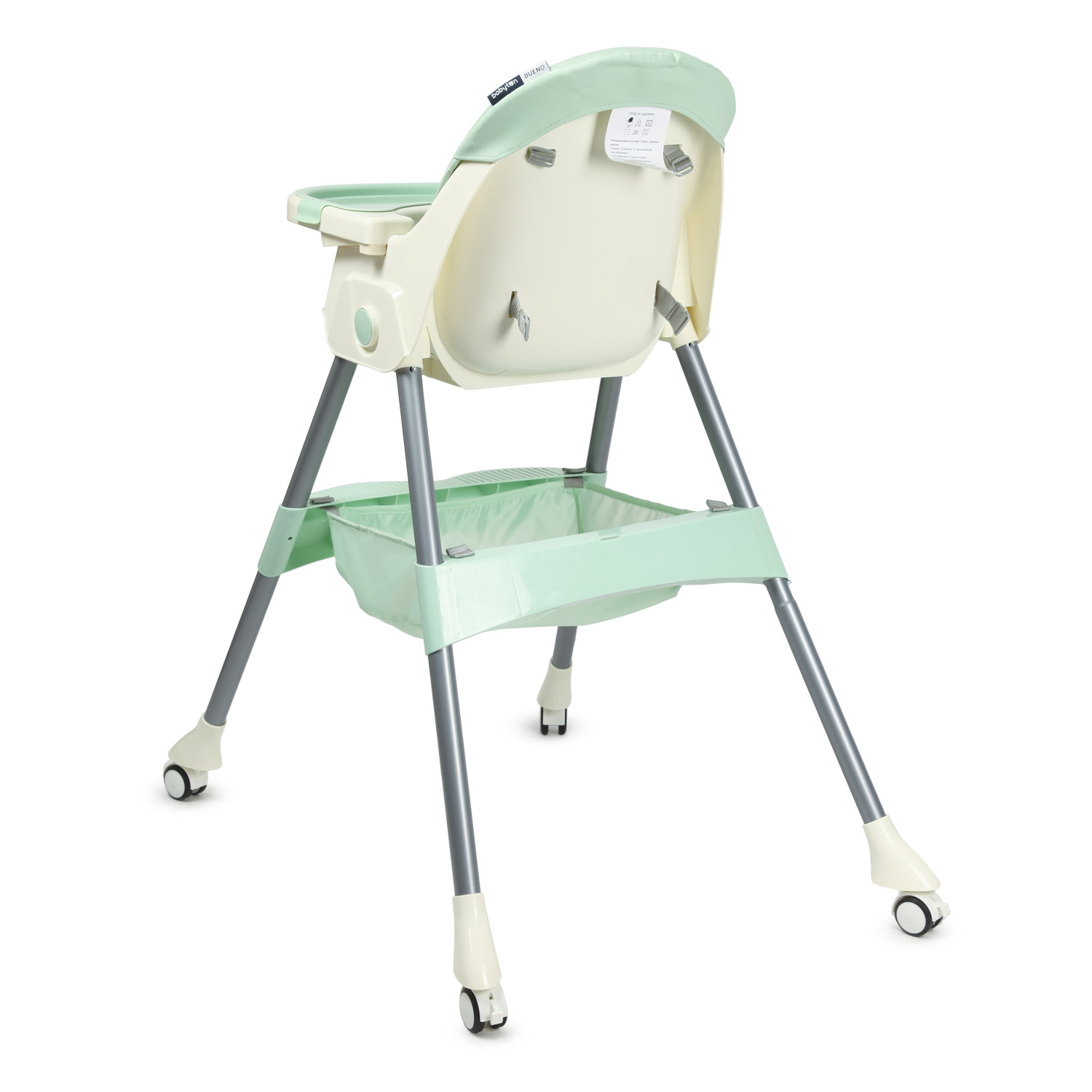 Стульчик для кормления Babyton Bueno Green трансформер - фото 9