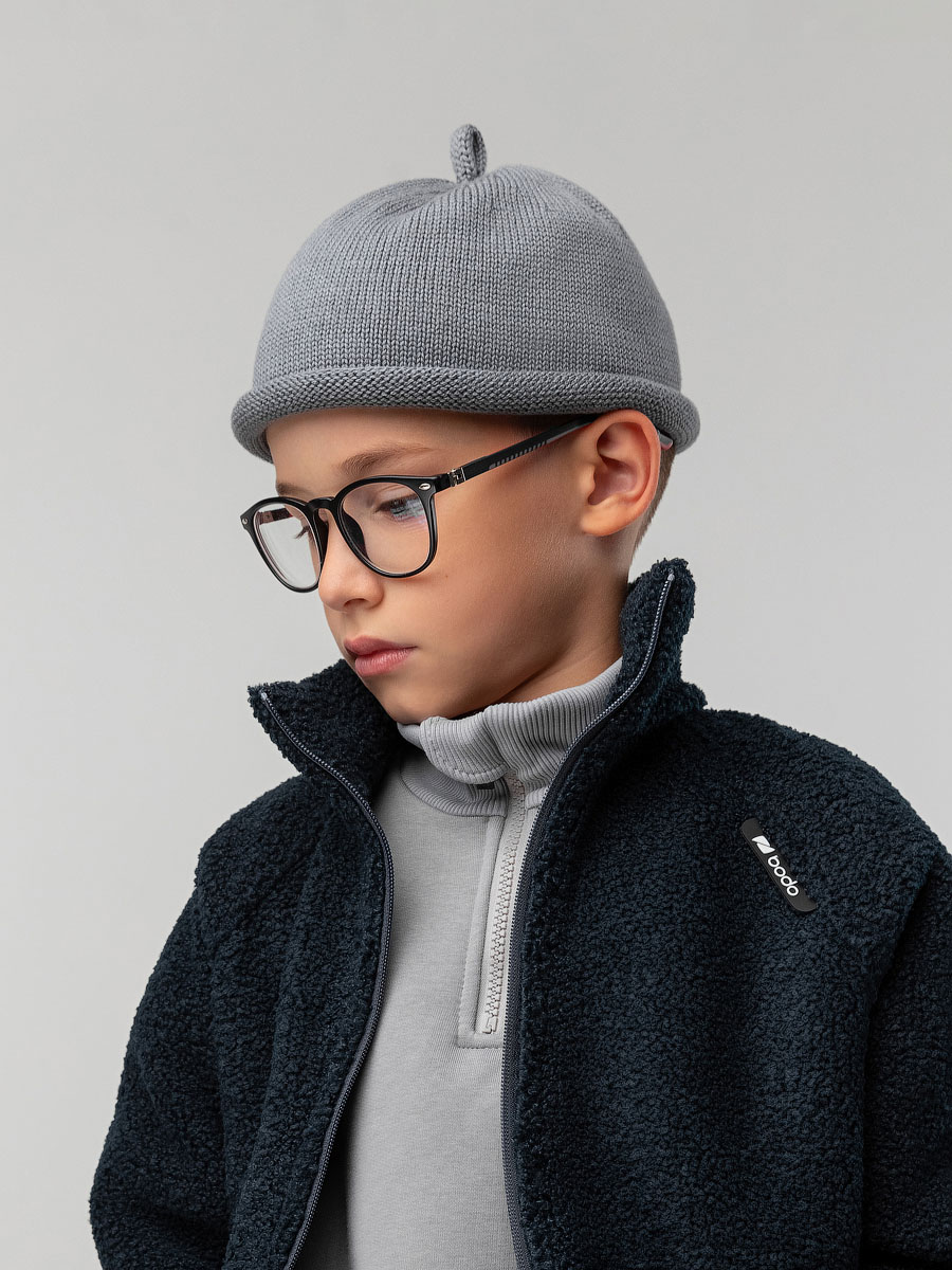 Шапка Bodo 10-424MU_серый - фото 2