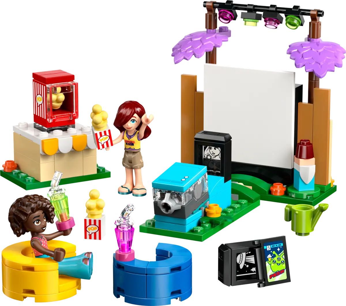 Конструктор LEGO Friends Дружеский вечер фильмов 154 дет. - фото 2