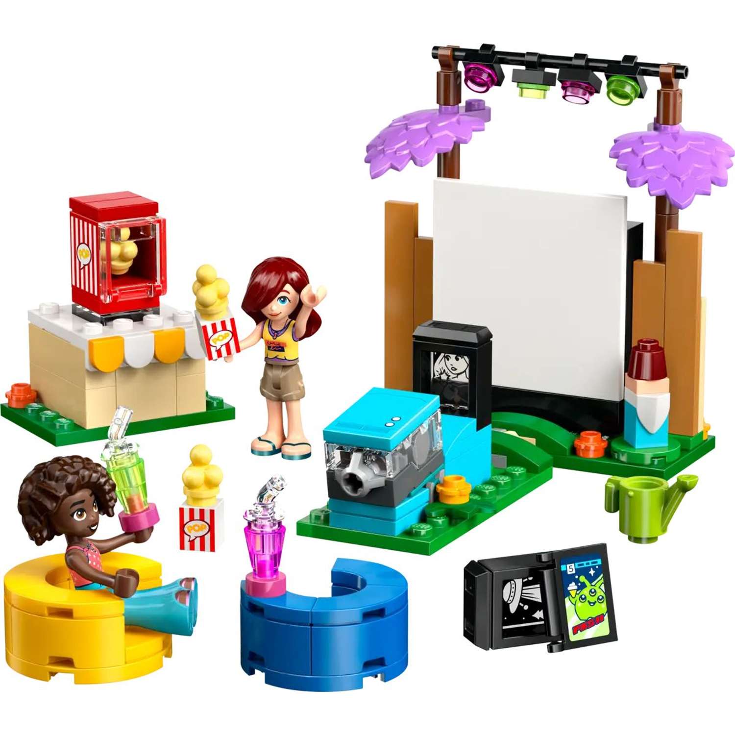 Конструктор LEGO Friends Дружеский вечер фильмов блочный - фото 2