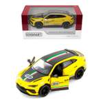 Автомобиль KINSMART Lamborghini Urus Performante желтая 1:36