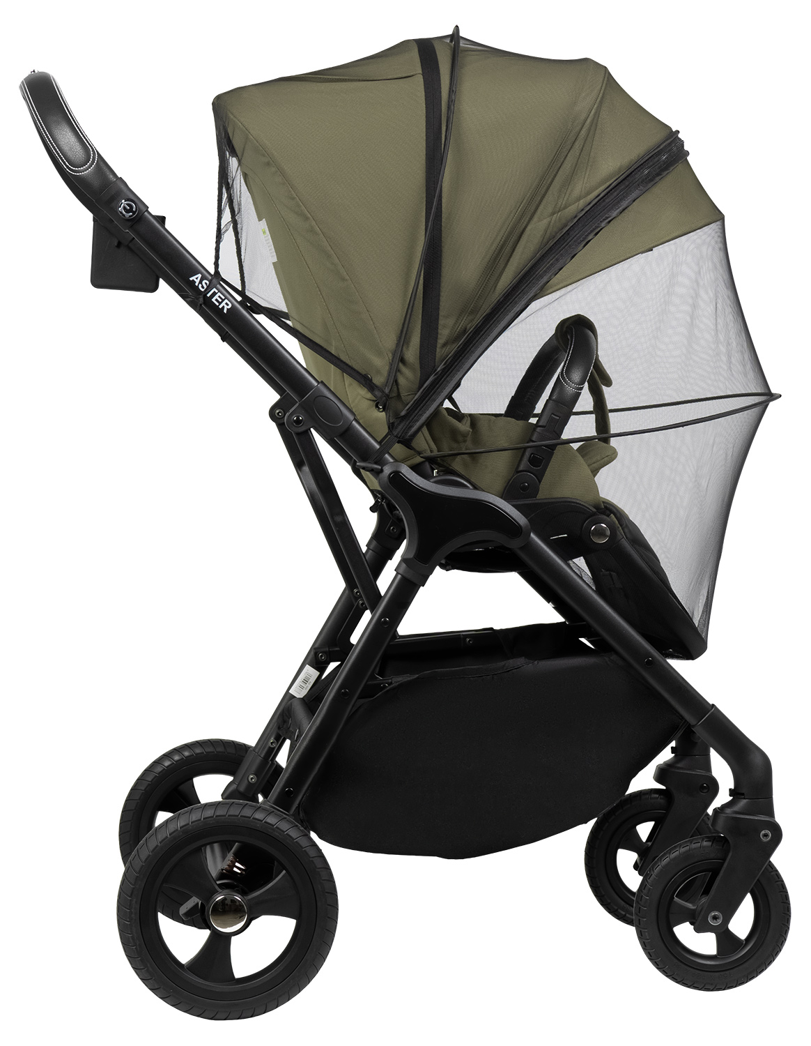 Коляска прогулочная Aimile Астра / Aster хаки - фото 14
