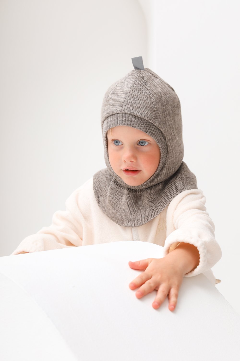 Шлем MINIDINO MDW3-HH034/0Шлем зима базовый мокко - фото 2