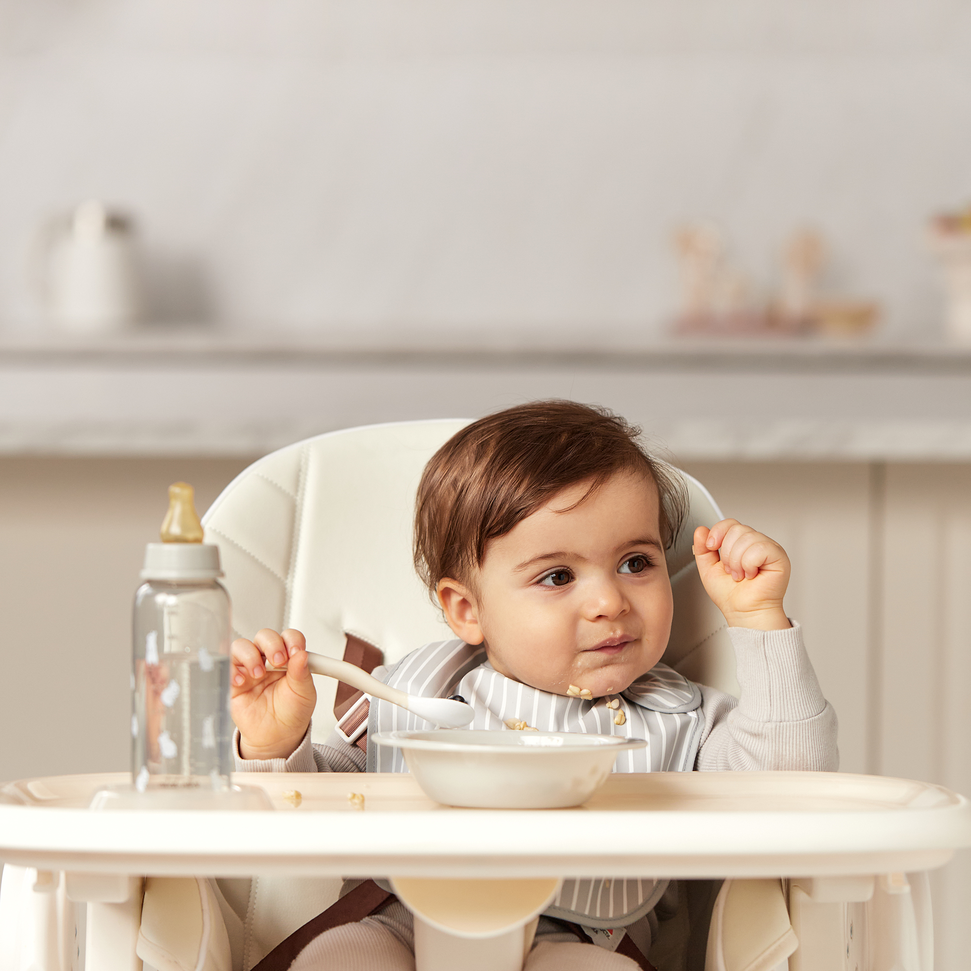 Нагрудник Happy Baby текстиль - фото 4