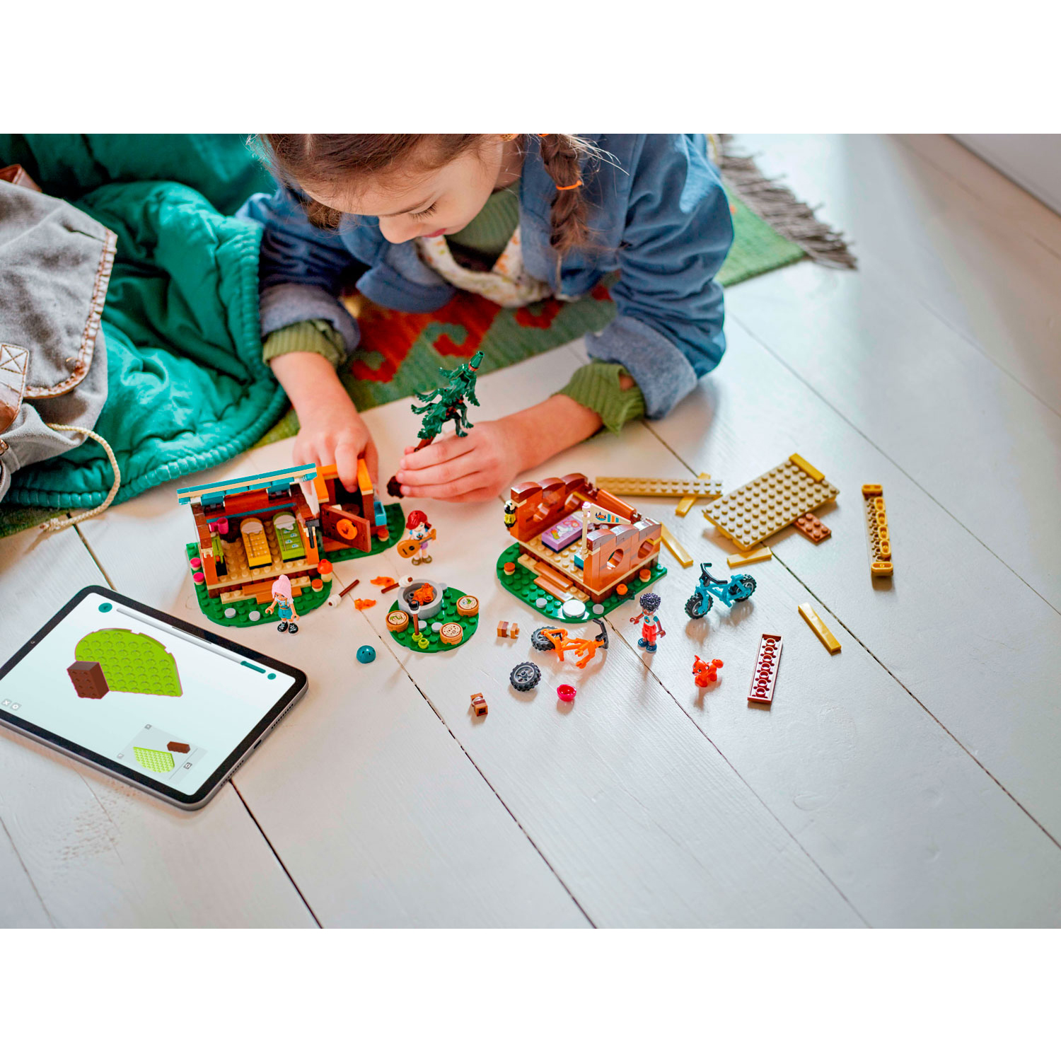 Конструктор LEGO Friends Домики в летнем лагере блочный - фото 13