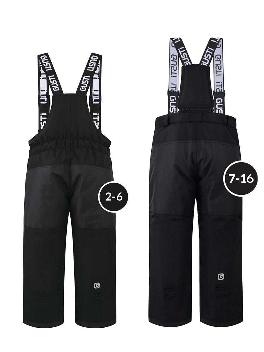 Полукомбинезон GUSTI GW5UP292-BLACK - фото 3