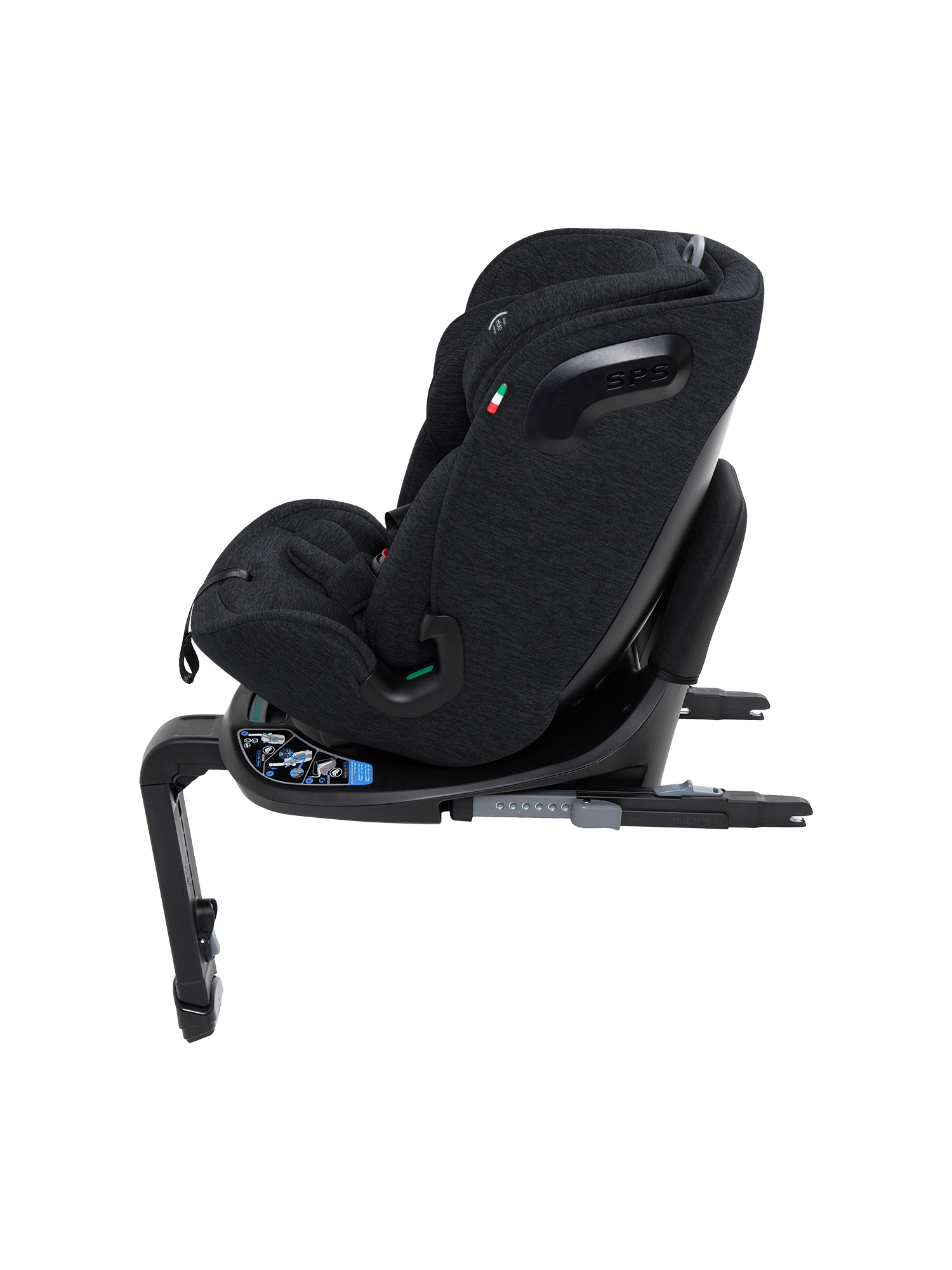 Автокресло Sweet Baby Voyager P12 Pro Black Isofix 0+/1/2/3 (0-36 кг) черный - фото 27