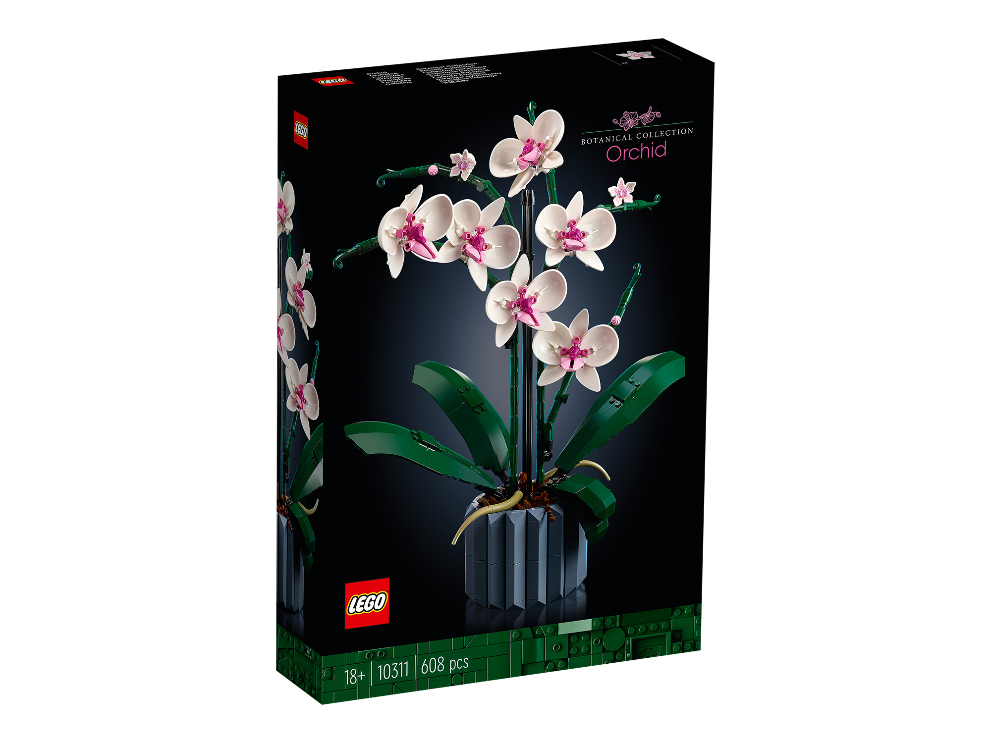 Конструктор LEGO Botanicals Орхидея в горшке 608 дет. - фото 3