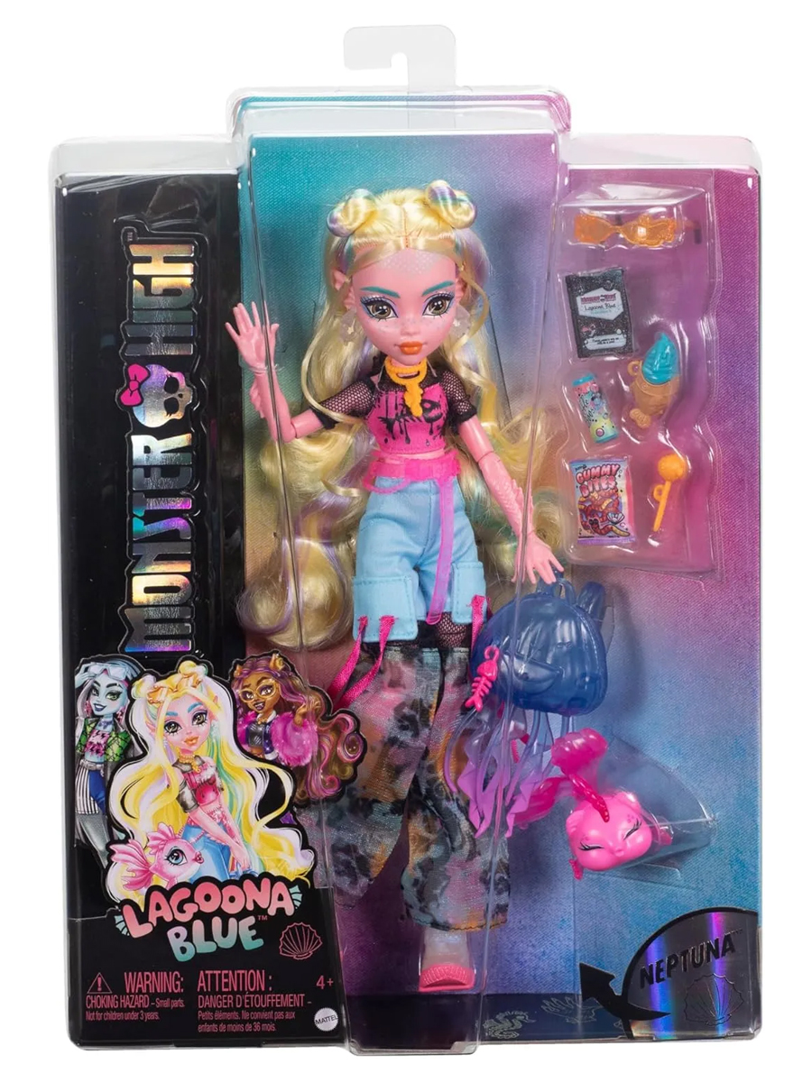 Кукла модельная Monster High Голубая Лагуна HXH75 00-00019775 - фото 1