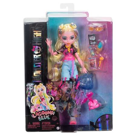 Кукла модельная Monster High Голубая Лагуна HXH75