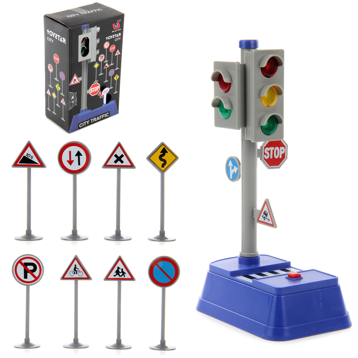 Игровой набор Veld Co и дорожные знаки 107743 - фото 7