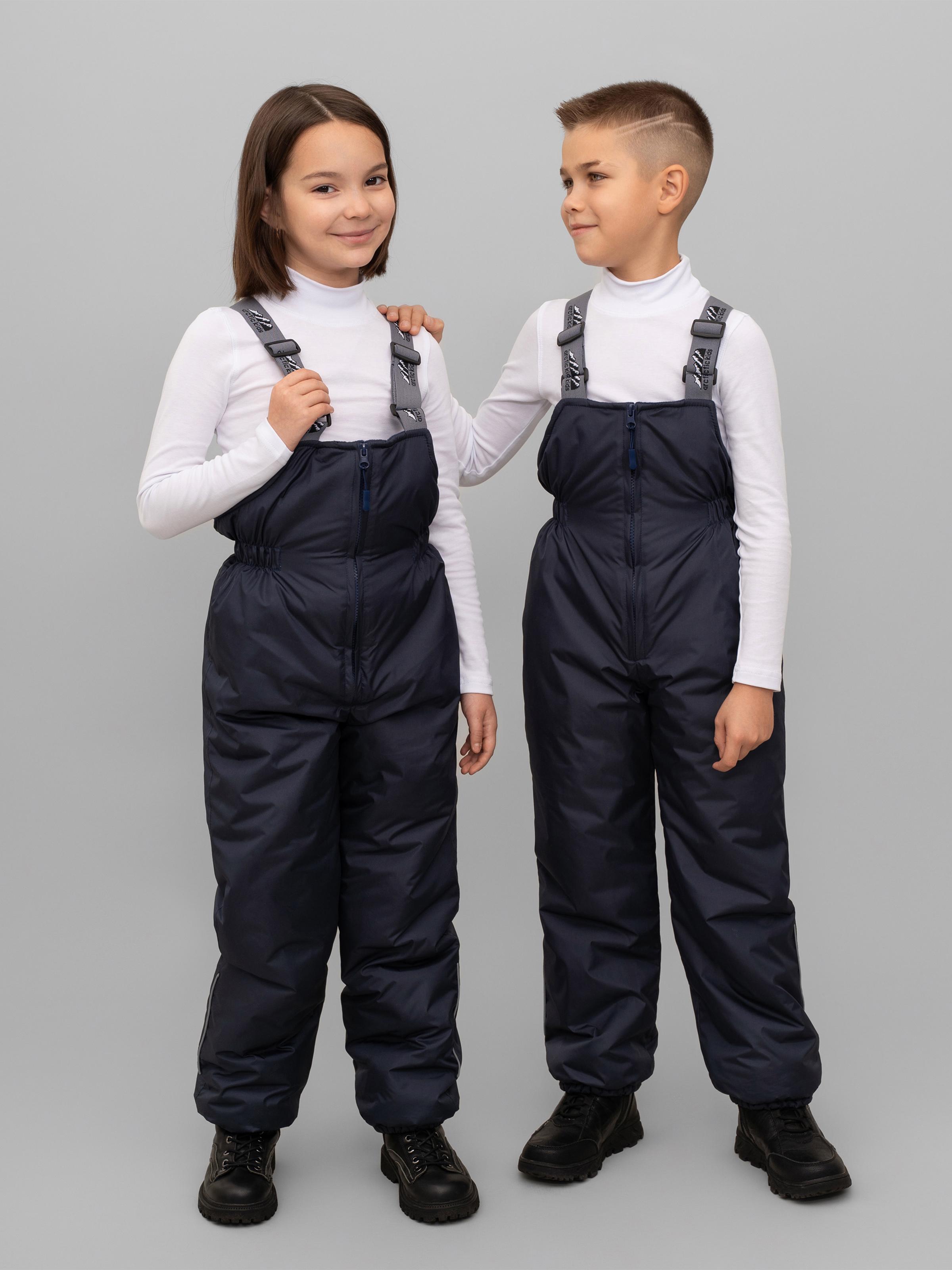 Полукомбинезон Arctic kids 60-010 синий - фото 13