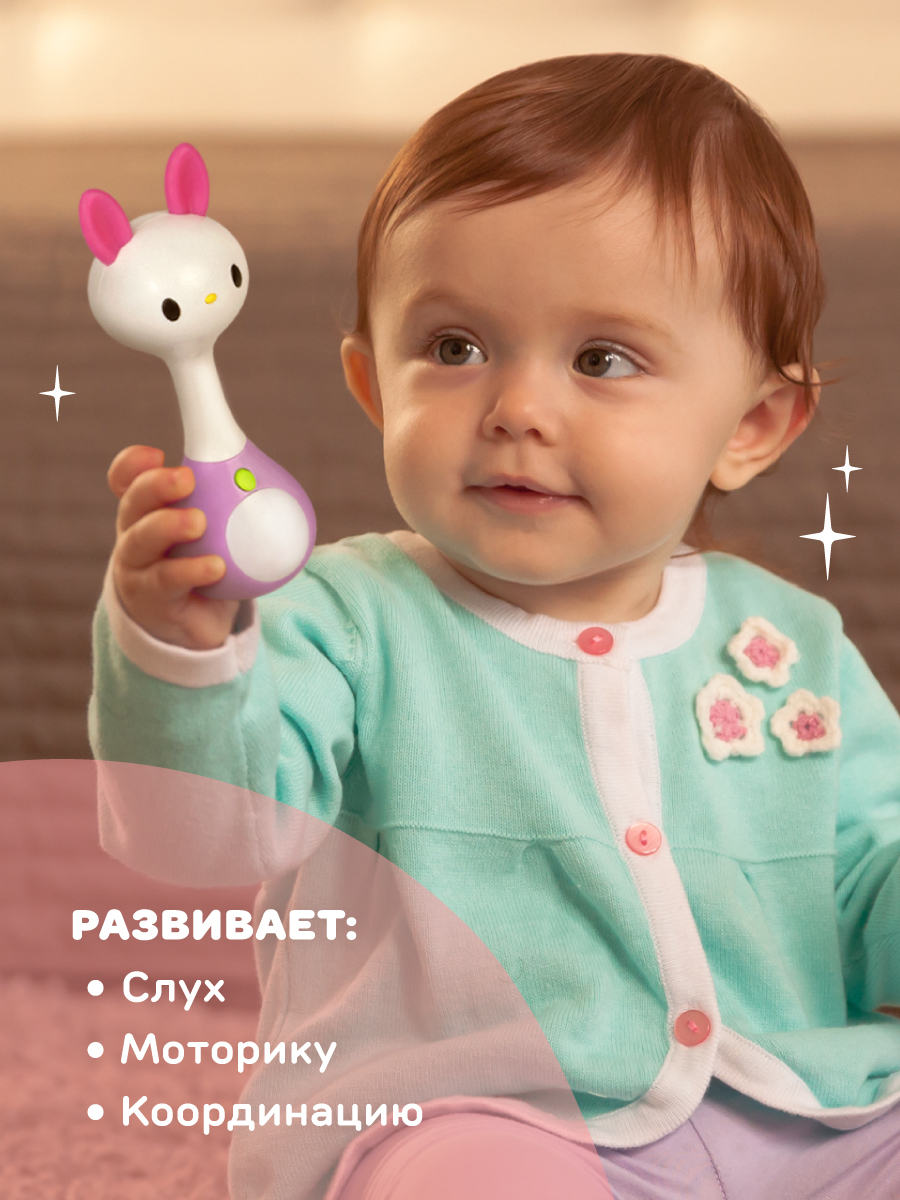 Игрушка Жирафики погремушка - фото 3