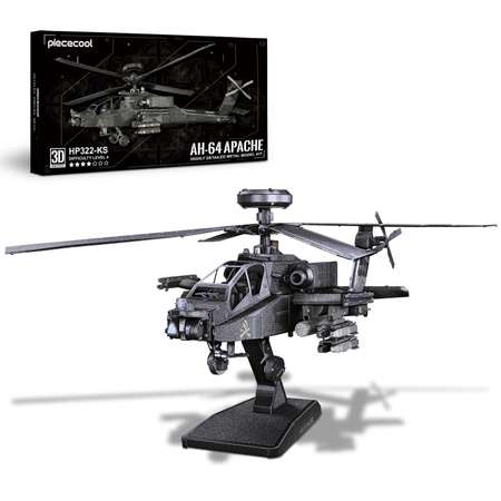 Конструктор piececool Apache металлический