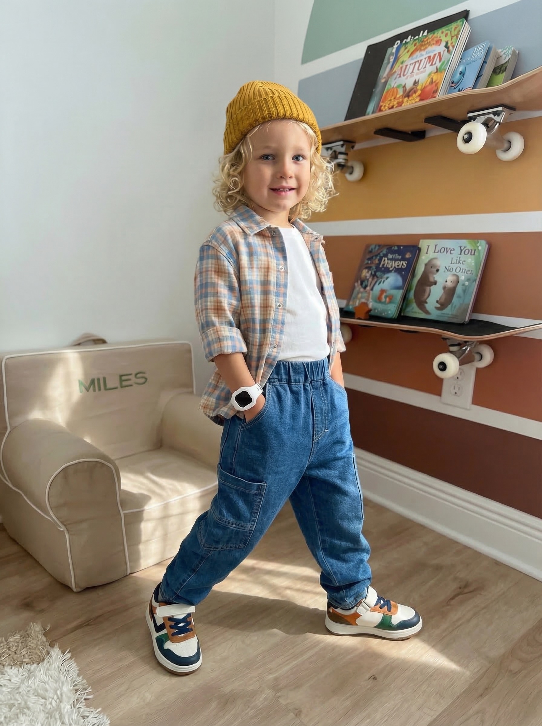 Джинсы Artcher kids Jeans0005blue - фото 4