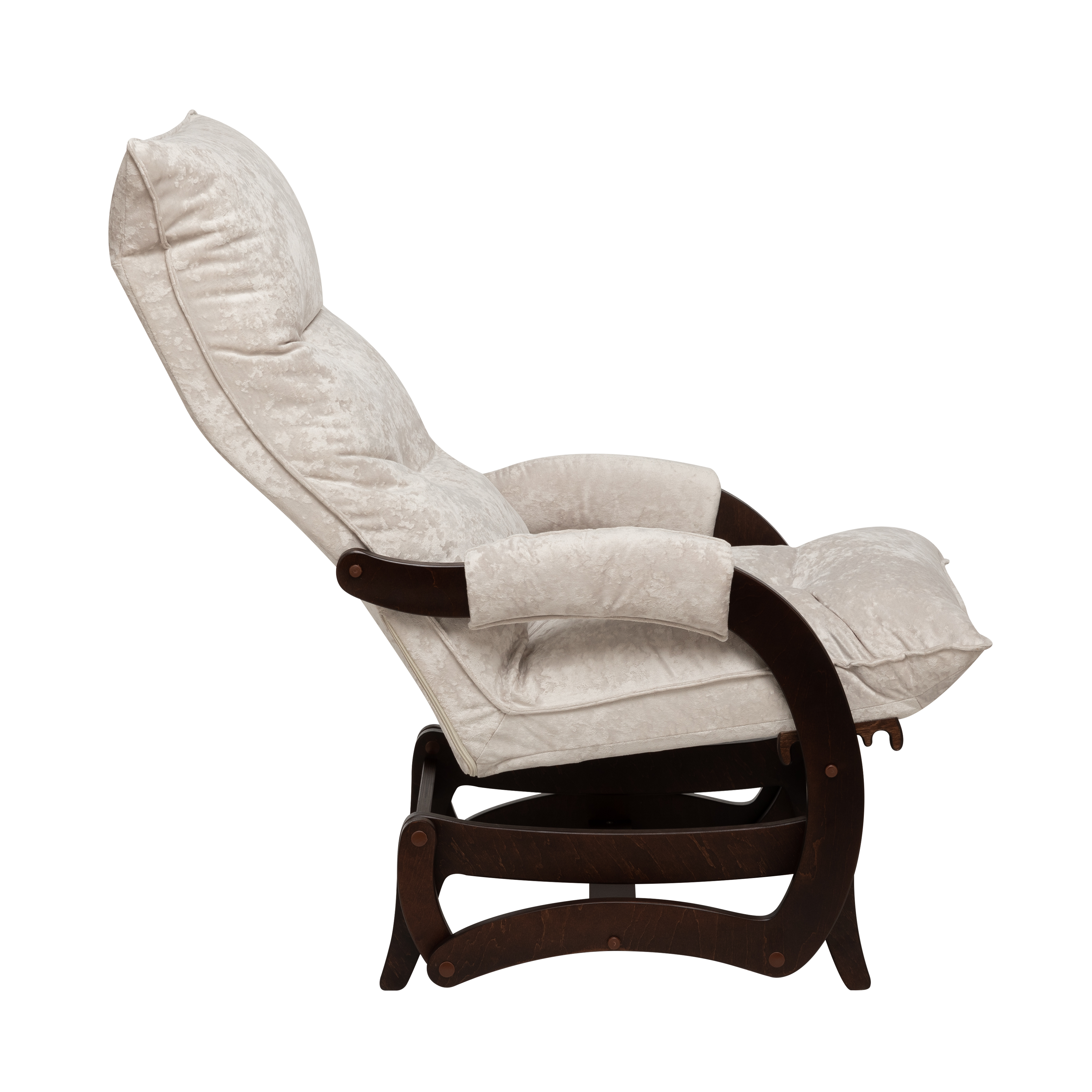 Кресло-качалка Leset Луно бежевый - фото 7