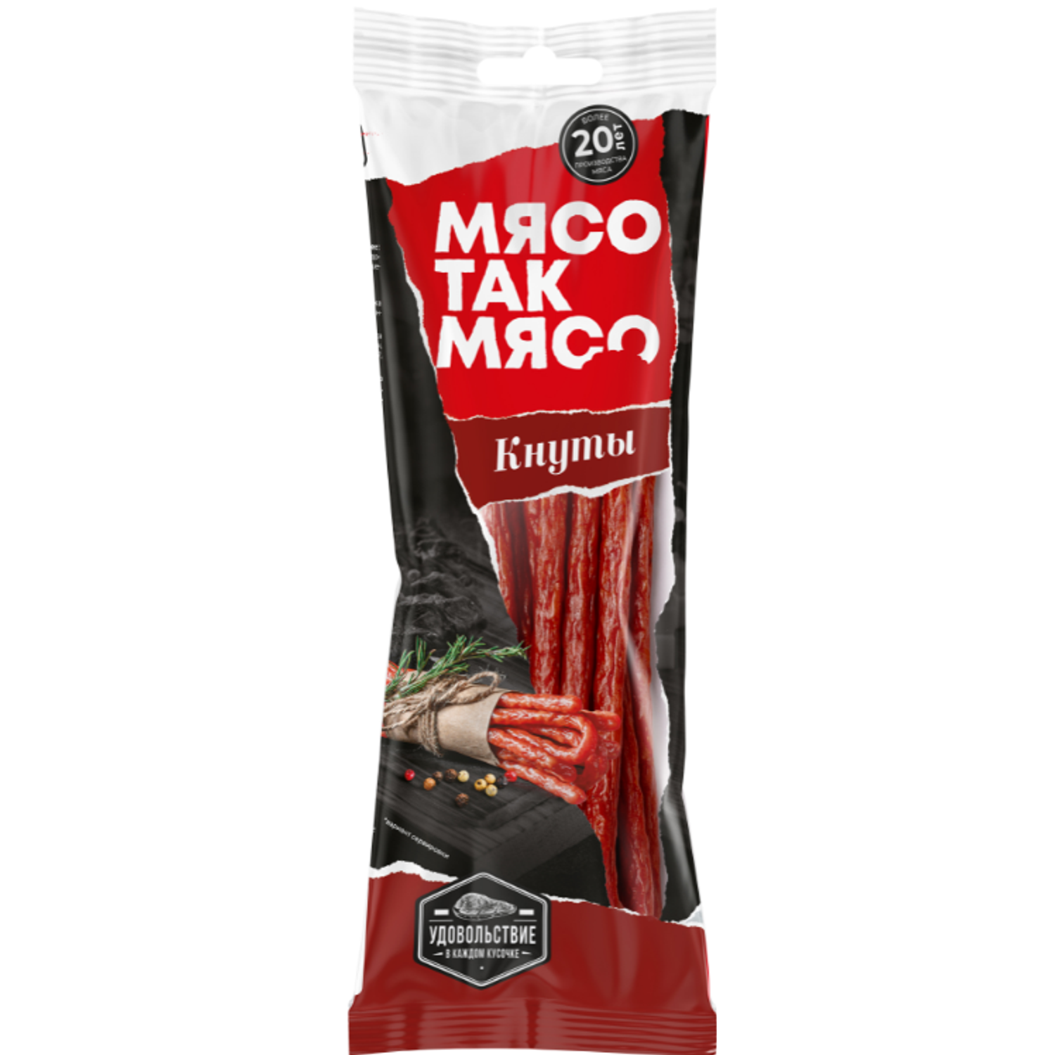 Кнуты сырокопченые МясоТакМясо 60г - фото 1