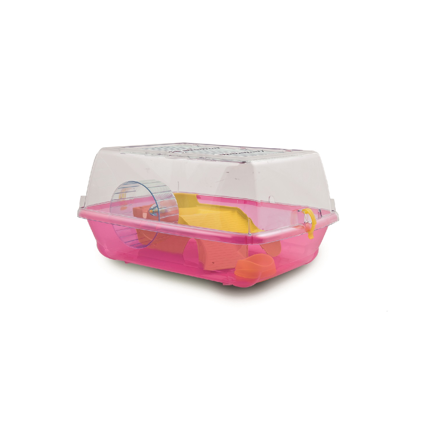 Дом-клетка для хомяков S Lilli Pet Hamster fun 32х39х20 см розовый - фото 1