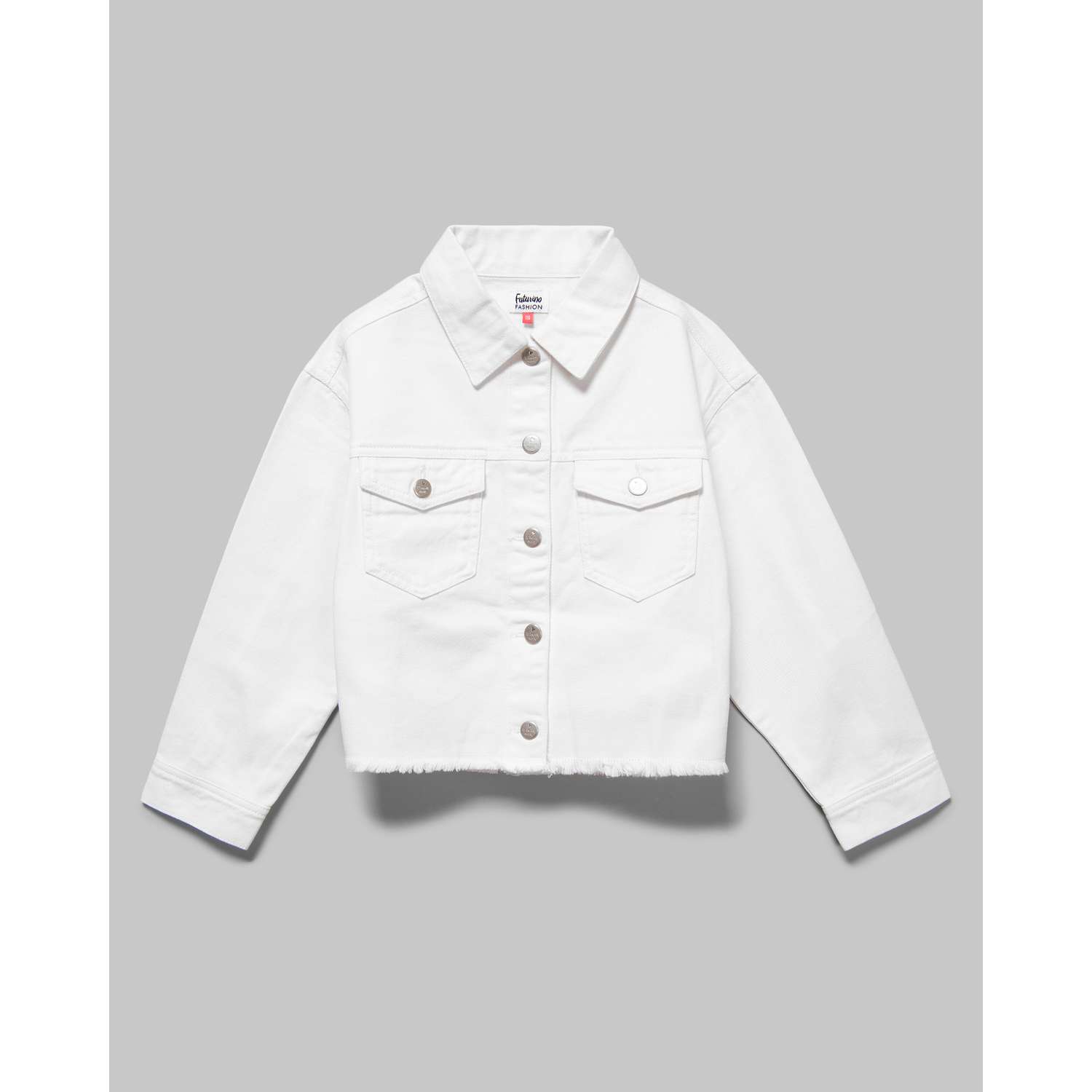 Джинсовая куртка Futurino Fashion S24FF3-0D10kg-00 - фото 2