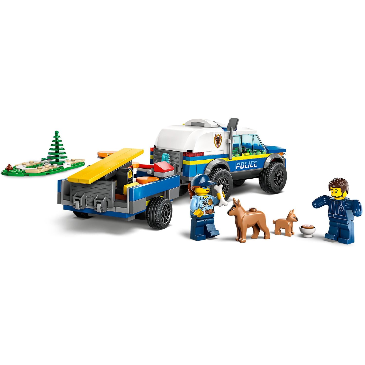 Конструктор LEGO City Дрессировка собак полиции блочный - фото 3