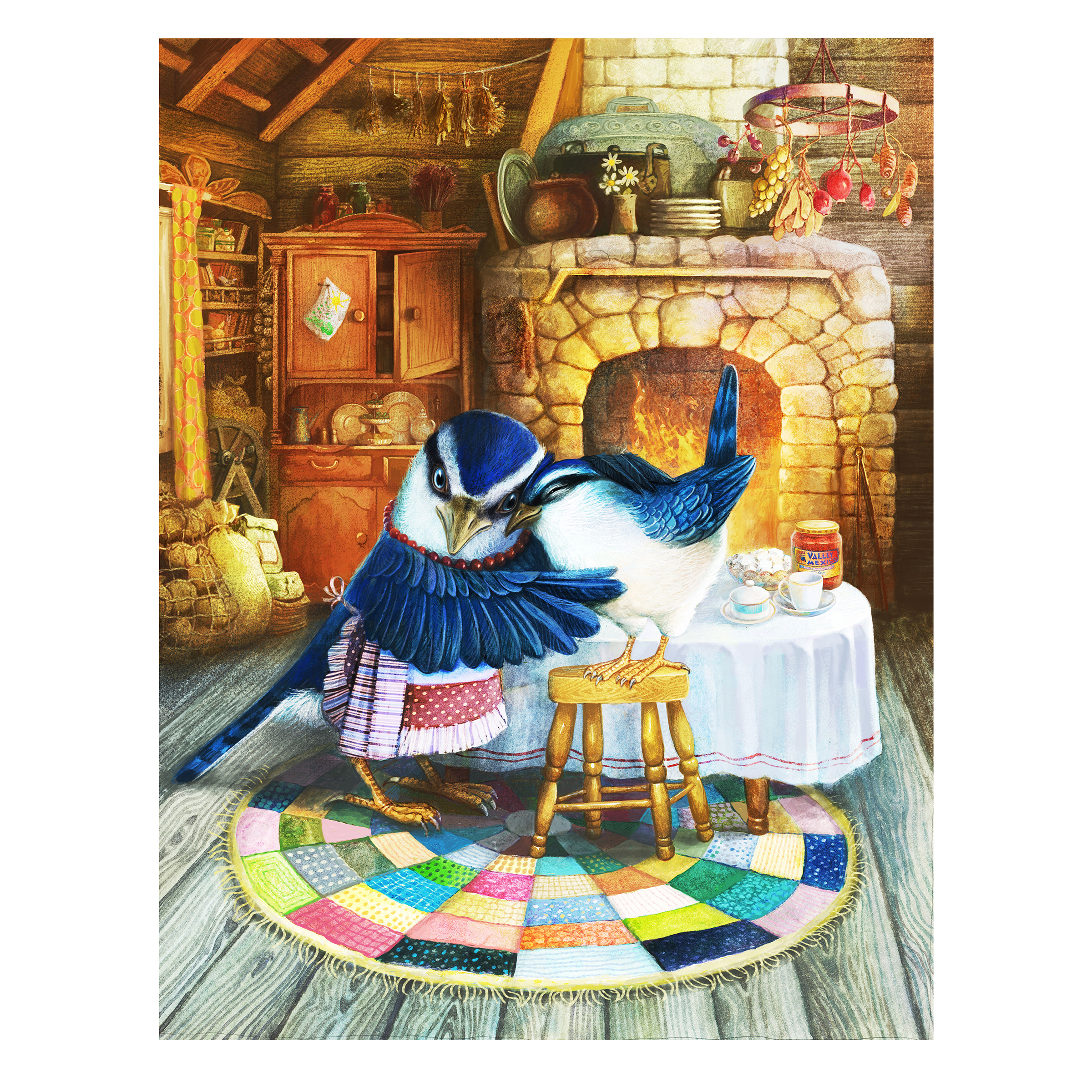 Пазл 1TOY Уютный птичий дом деревянный - фото 2