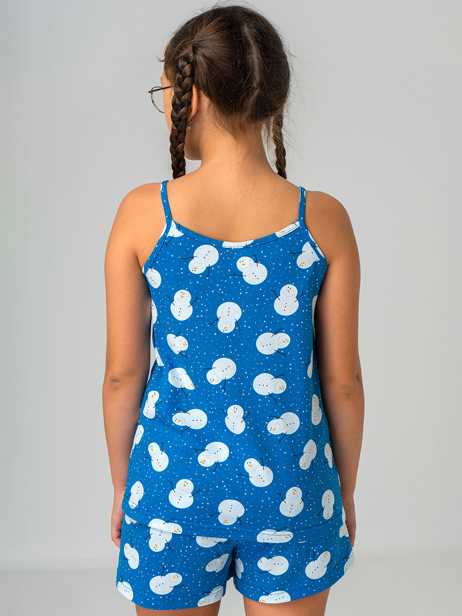 Пижама HappyFox HF410SPснеговики.на.синем - фото 7