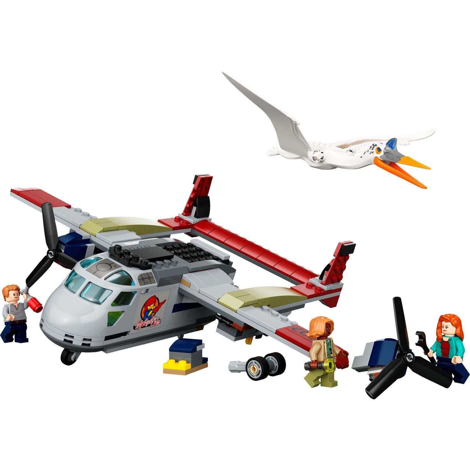 Конструктор LEGO Jurassic World Кетцалькоатль нападение блочный - фото 2
