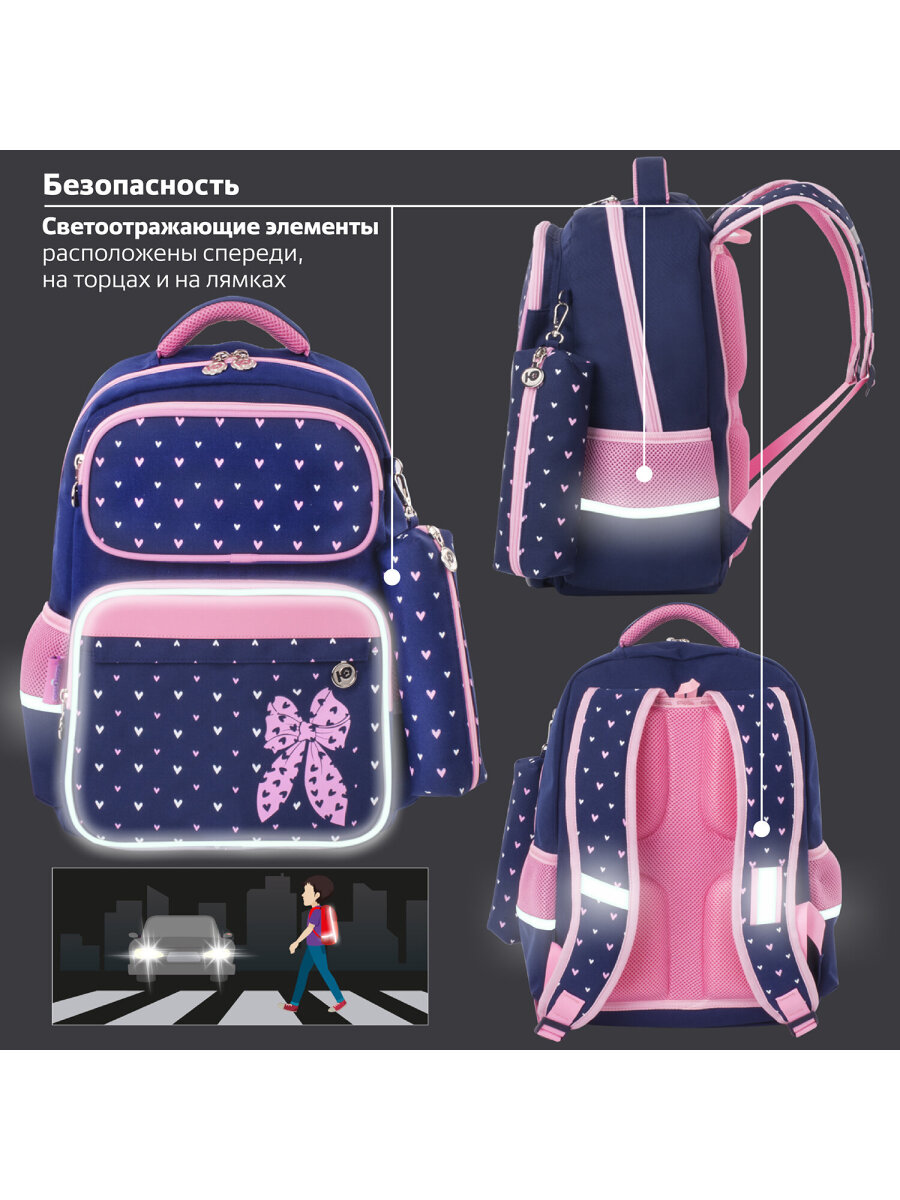 Рюкзак Юнландия Pink bow - фото 7