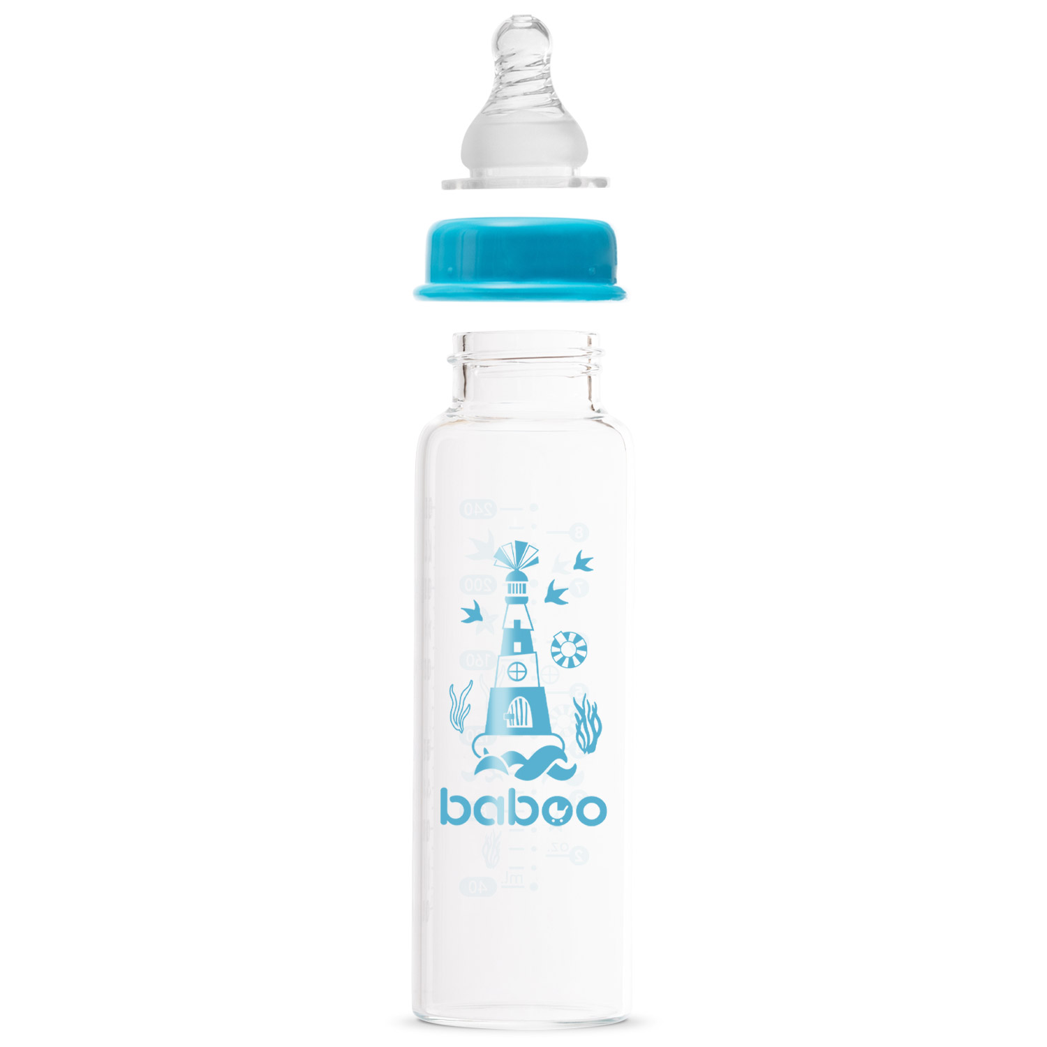Бутылочка BABOO 240 мл - фото 3
