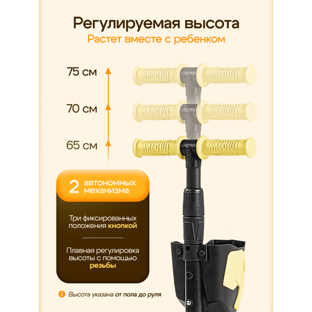 Самокат !Дерзкий трехколесный