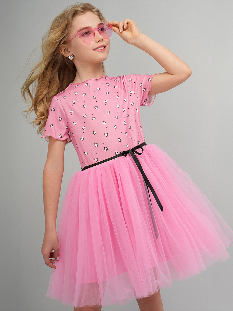 Платье HappyFox HFI3284розовый - фото 2