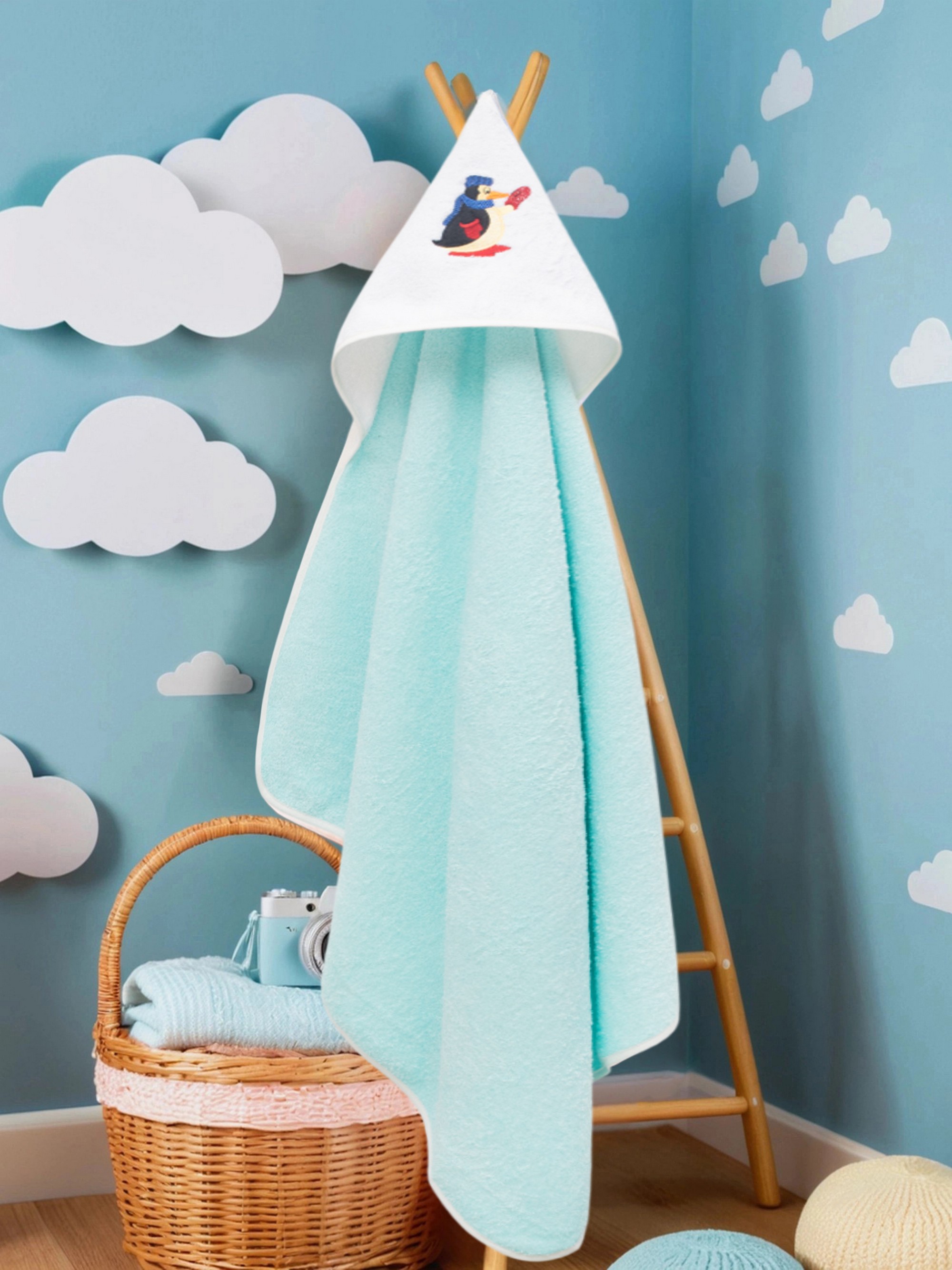 Полотенце уголок Wellness Малыш-53/00_П 80 x 100 см 1 шт. - фото 1