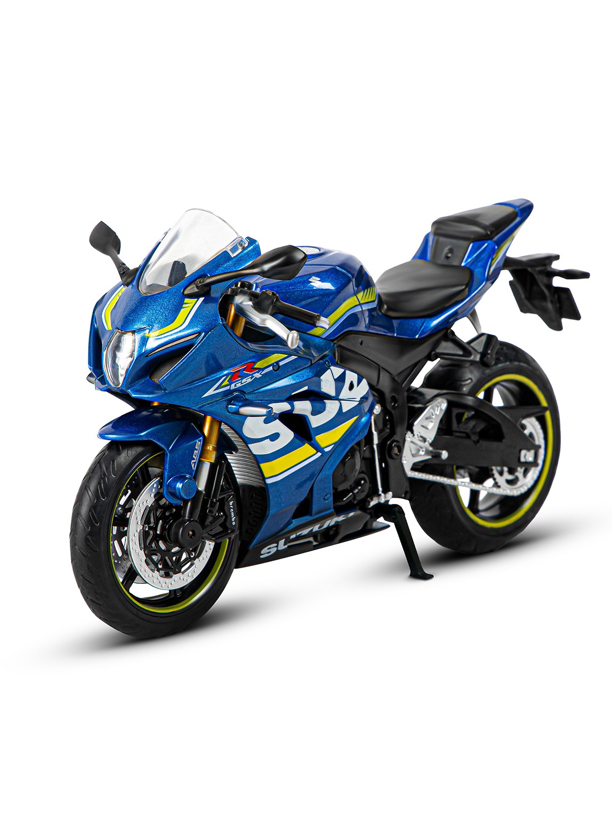 Мотоцикл АВТОпанорама Suzuki GSX R1000 1:12 JB1251572 - фото 16