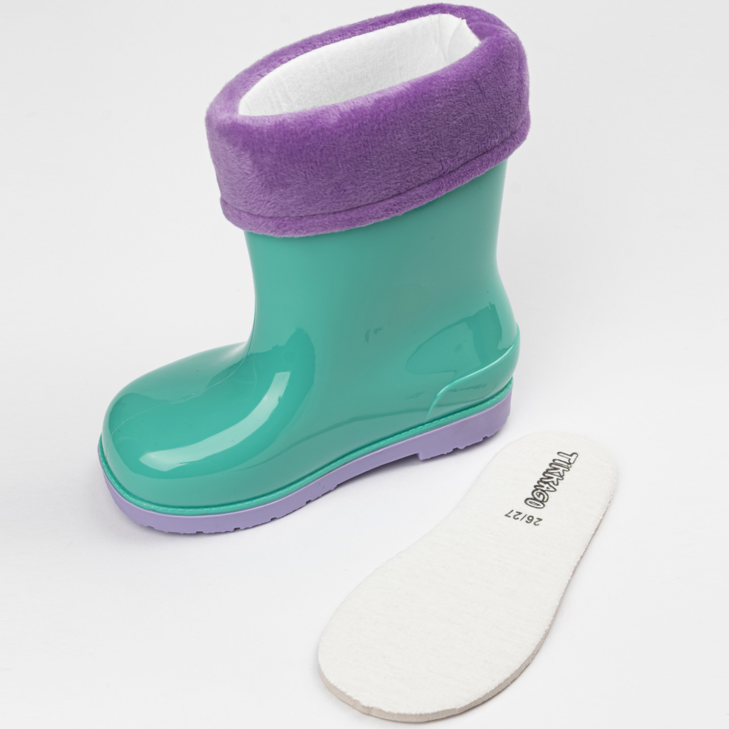 Резиновые сапоги TikkaGo 7B04_2025-04_biruza-lilac - фото 9