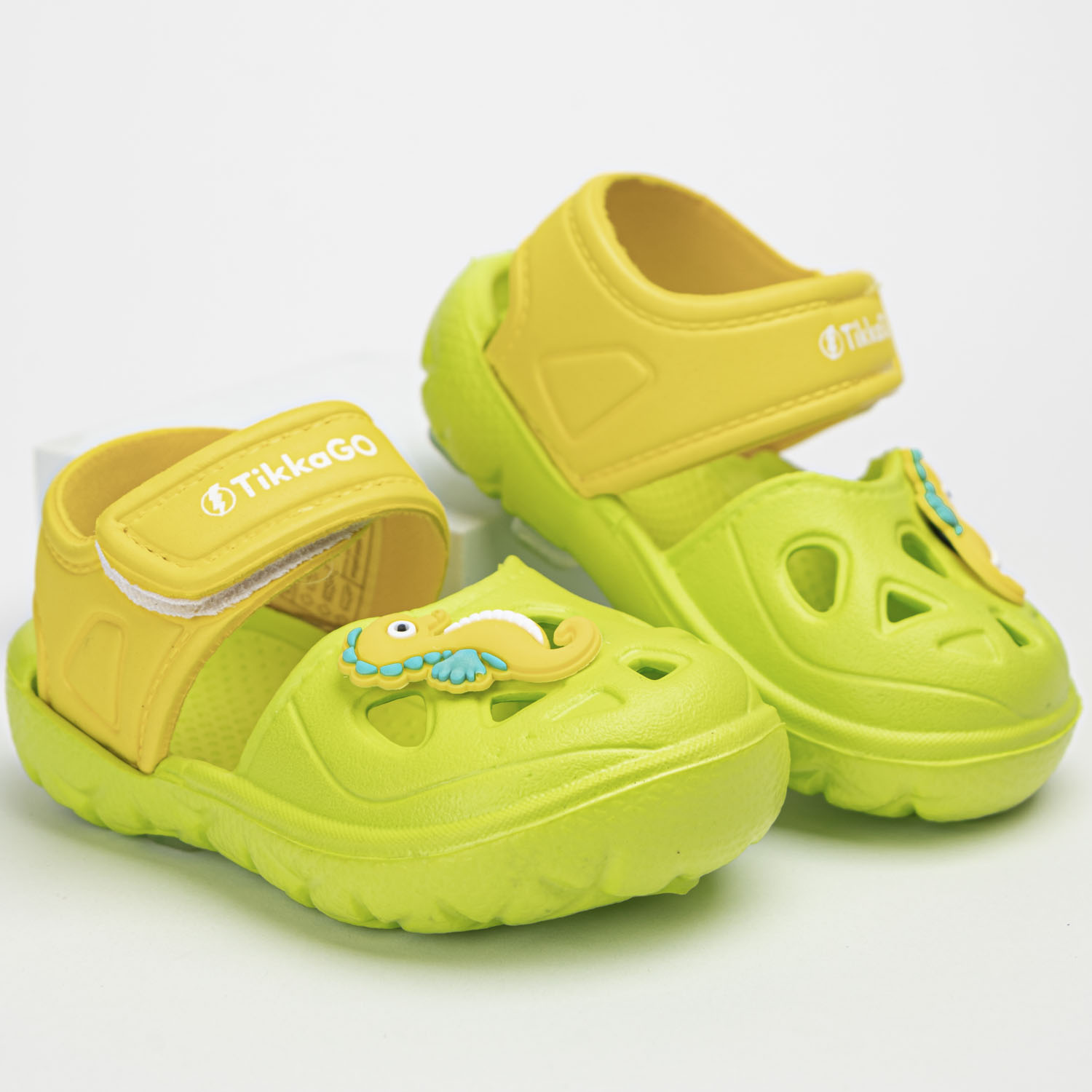 Кроксы TikkaGo 2J08_116_salad-yellow - фото 1