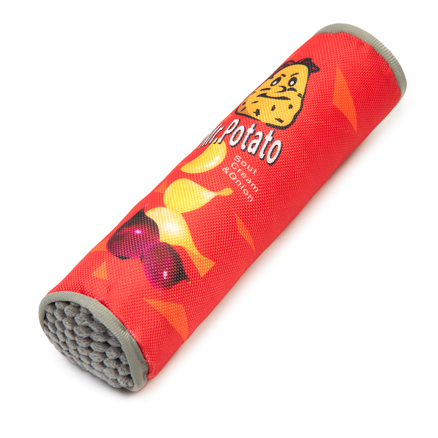 Игрушка для собак Barbaks Коробка чипсов пищит шуршит 25*7см - фото 3