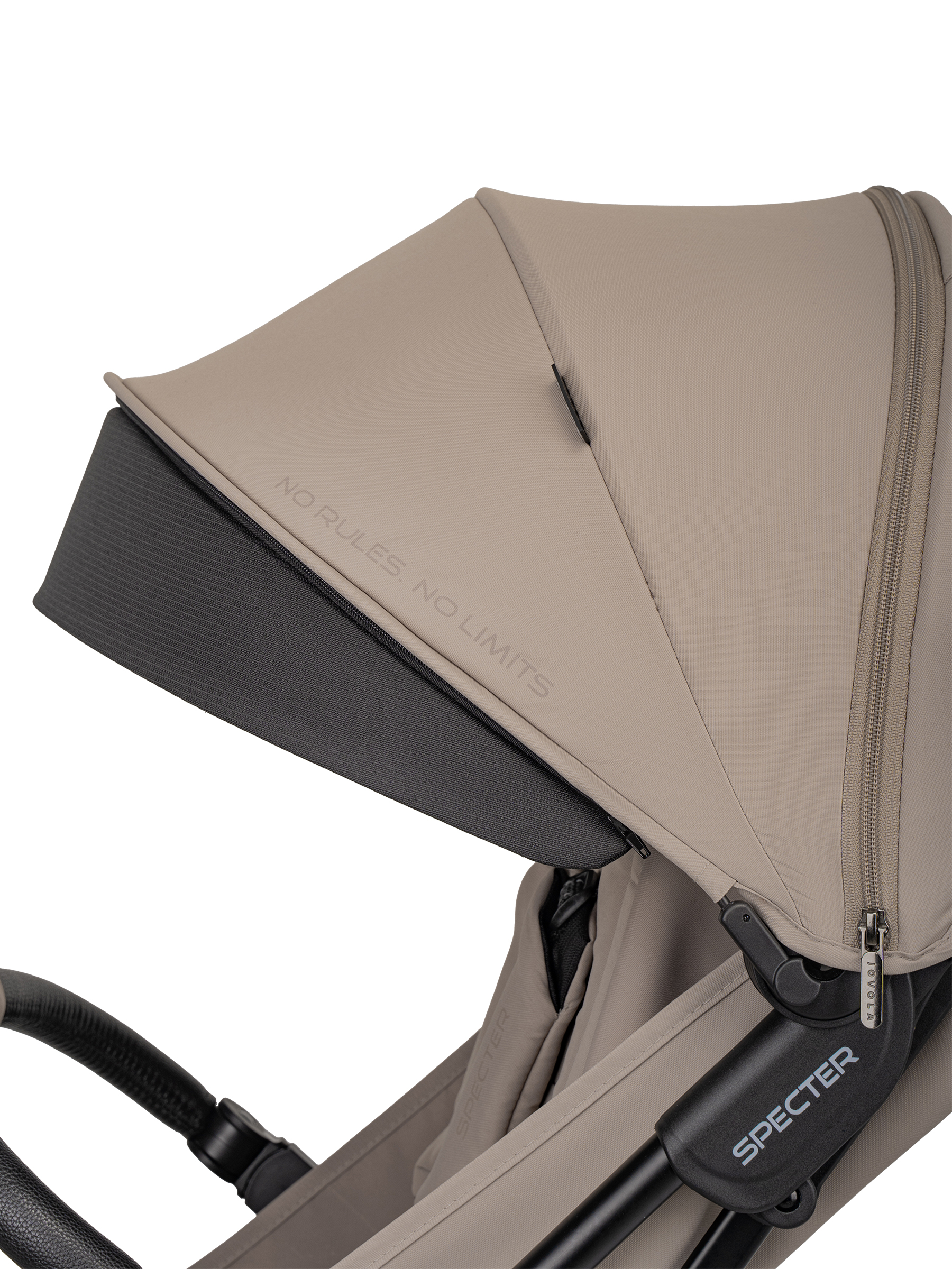 Коляска прогулочная JOVOLA Specter бежевый - фото 24